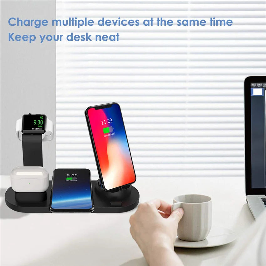 6-in-1 Wireless Charging Station