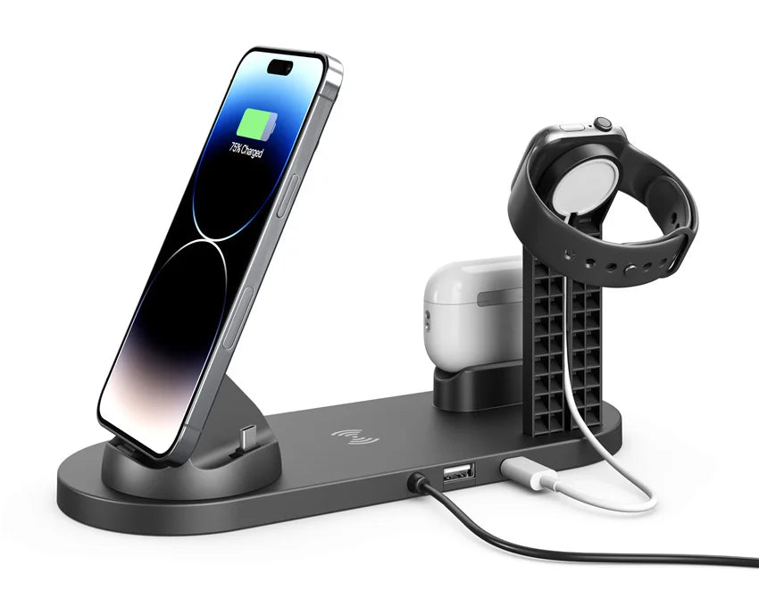 6-in-1 Wireless Charging Station