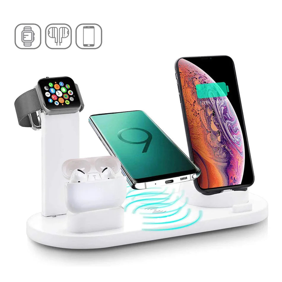 6-in-1 Wireless Charging Station