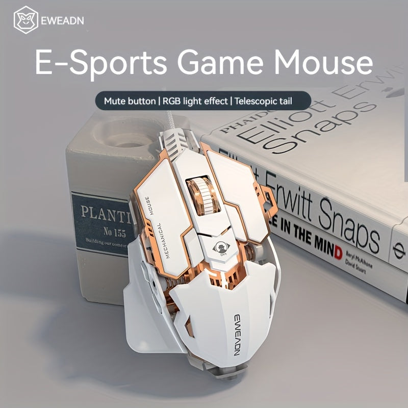 EWEADN G5 Gaming Mouse Futuristic Design
