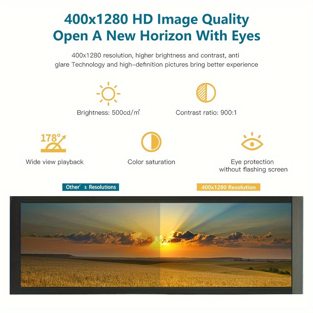 7.9-Inch Portable Monitor LESOWN Compact Display