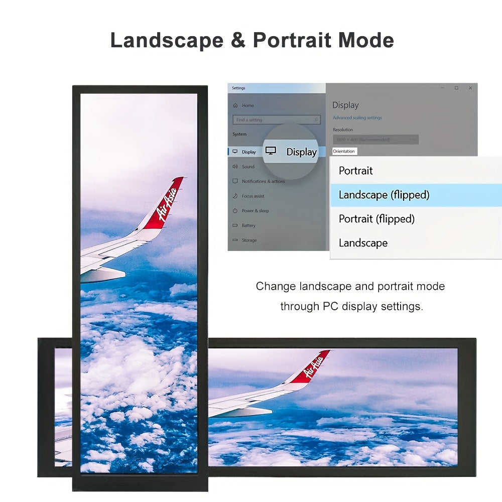 7.9-Inch Portable Monitor LESOWN Compact Display