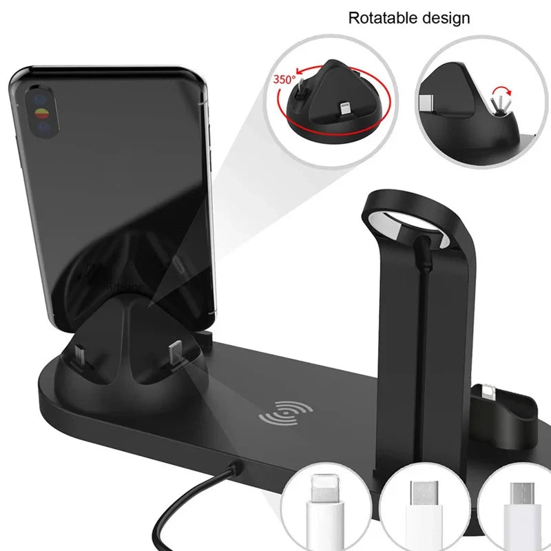 6-in-1 Wireless Charging Station