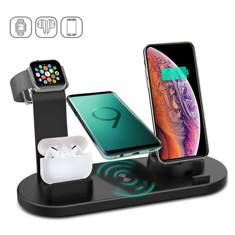 6-in-1 Wireless Charging Station