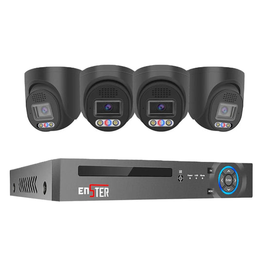 8-Channel POE NVR Security Camera System with AI Detection