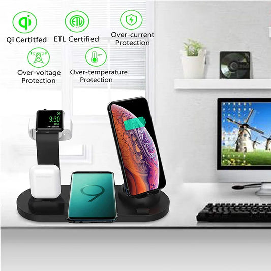 6-in-1 Wireless Charging Station