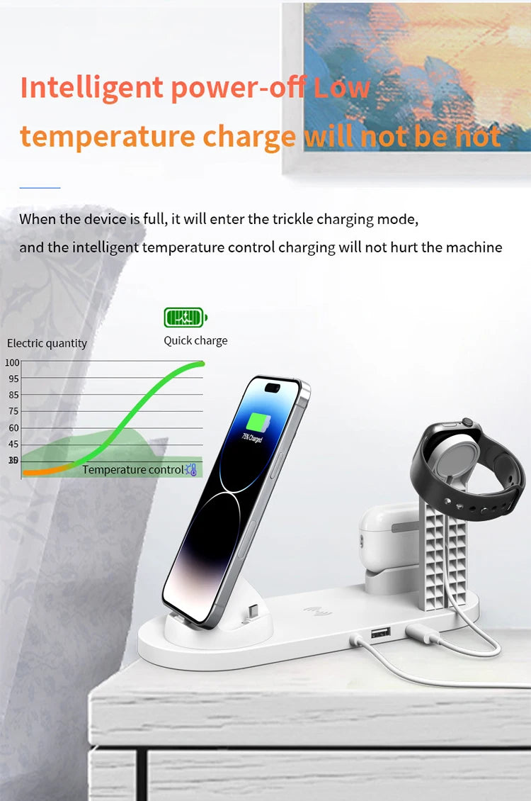 6-in-1 Wireless Charging Station