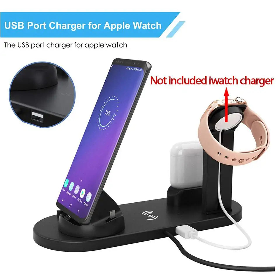 6-in-1 Wireless Charging Station