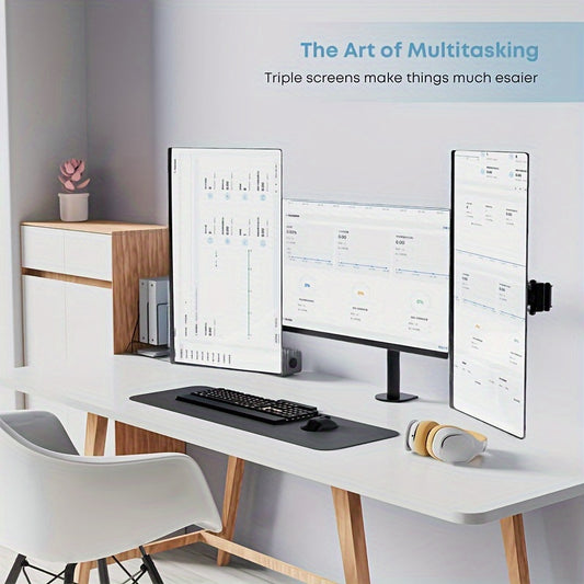 Adjustable Triple Monitor Stand for Three Screens